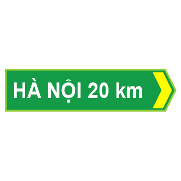 Biển số I.415 "Mũi tên chỉ hướng đi"