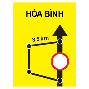 Biển số I.416 "Đường tránh"