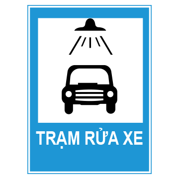 Biển số I.429 "Nơi rửa xe"