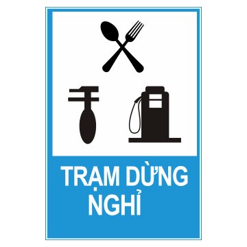 Biển số I.431 "Trạm dừng nghỉ"