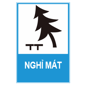 Biển số I.433a "Nơi nghỉ mát"